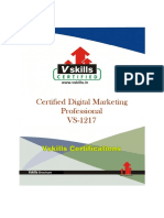 Certified Digital Marketing Professional VS-1217