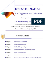 Essential MATLAB For Engineers and Scientists (YTU, IT Group)
