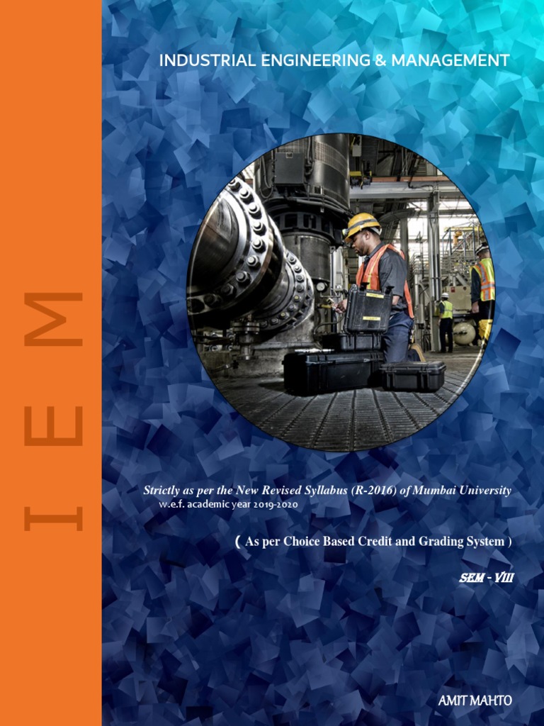 Industrial Engineering & Management Syllabus | PDF | Industrial ...