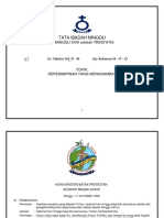 Tata Ibadah Minggu Xviii Set. Trinitatis PDF