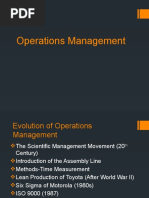 Operations Management