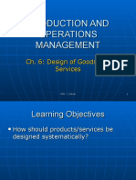 6 - Design of Goods & Services