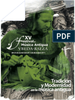 Tradicion y Modernidad en La Musica Anti PDF