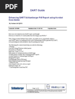 DART Guide: Enhancing DART Schlumberger PDF Report Using Acrobat From Adobe