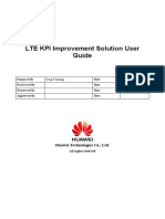 eRAN13.1 LTE KPI Improvement Solution User Guide.doc