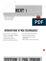 Assignment 1 Webdesign MERIT