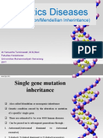 Genetics Diseases: (Gene Mutation/Mendellian Inherintance)