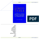 Fillian Feeley-Harnik-Lord 39 S Table The Meaning of Food in Early Judaism and Christianity-Smithsonian Institution Press 1994 PDF