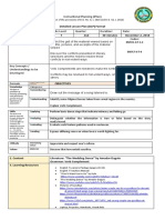 Detailed Lesson Plan (DLP) Format: Instructional Planning (Iplan)