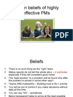 7 Beliefs of Highly Effective PMs