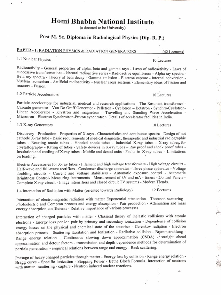 DRP Syllabus PDF | PDF
