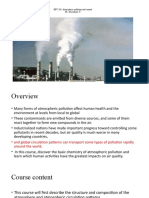 Atmospheric Pollution and Control-1