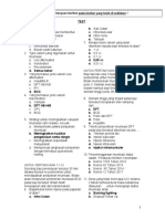 Soal Pretest