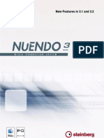 Nuendo 3.2.0 New Features Manual Addendum