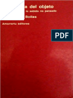 Bollas, Christopher - La Sombra del Objeto - Psicoanálisis de lo sabido no pensado - Ed.  Amorrortu.pdf