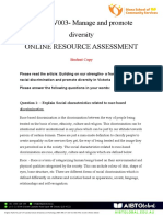 CHCDIV003 Online Learning Assessment