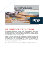 Sap Enterprise Portal