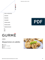 Boquerones en Adobo - Gurmé PDF