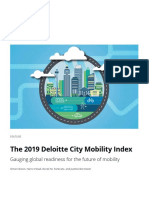 The 2019 Deloitte City Mobility Index: Gauging Global Readiness For The Future of Mobility