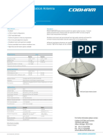 Patriot 4.8m Earth Station Antenna: Ku-Band Option