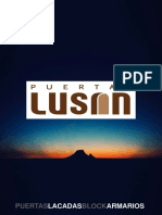 Catálogo Puertas Lusan JUN 2020