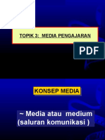 Konsep Media Pengajaran