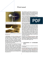 Wind Tunnel: 1 Measurement of Aerodynamic Forces