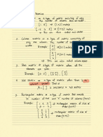 Special Type of Matrices PDF
