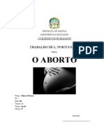 O Aborto: Tipos, Riscos e Conclusão