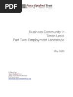 Download Business Community Overview Timor-Leste Part Two by Peace Dividend Trust SN48044340 doc pdf