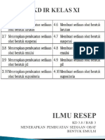 Sediaan Obat Bentuk Emulsi