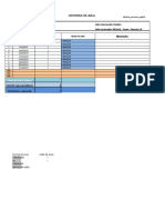 (OUTUBRO) Controle de Presença e Anotações de Aula