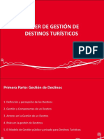 Curso Gestion de Destinos EXPO ICA