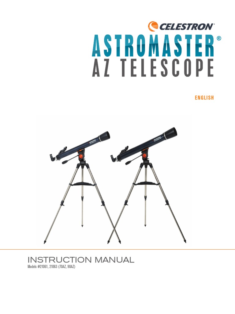 AstroMaster Telescope Manual PDF Jupiter Atmosphere Of Earth