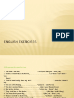 ENGLISH EXERCISES pt3