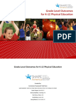 Grade Level Outcomes For K 12 Physical Education PDF