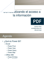 Democratizando El Acceso A La Información. BI Colaborativo PDF