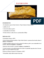 Pan de Lino - 2 recetas