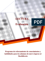 Evaluacion Lectura