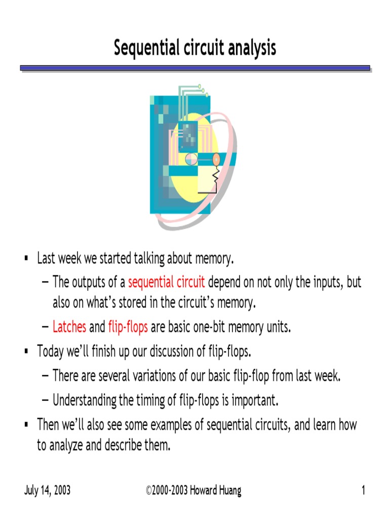 12 Sequential Circuit Analysis PDF | PDF | Electrical Engineering ...