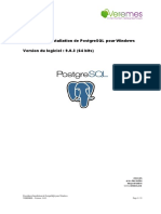 Procédure Installation PostgreSQL Windows V9.0.3.x64