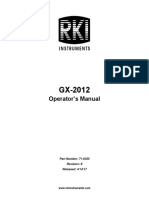 Operator's Manual: Part Number: 71-0335 Revision: E Released: 4/14/17