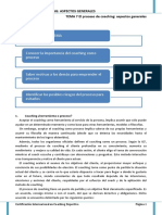 Tema 7 El Proceso de Coaching Aspectos Generales