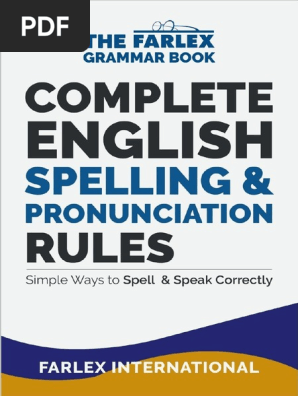 Farlex Grammar 03 Complete English Spell Farlex International Pdf Vowel Consonant