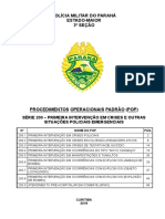 Pop - Procedimentos Operacionais Padrao - PMPR - Serie 200