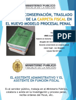 06 CUSTODIA, CONSERVACIÓN, TRASLADO Y REMISIÓN DE LA CARPETA FISCAL EN EL NUEVO CÓDIGO PROCESAL PENAL.pdf