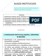 1 Tema. Teisesaugos Instituciju Dalykas 2020