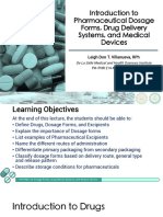 01 Introduction To Drosage Forms and Drug Delivery Systems PDF