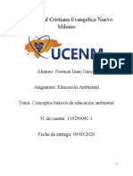 Conceptos básicos de educación ambiental