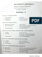 English Sem 2 Syllabus PDF